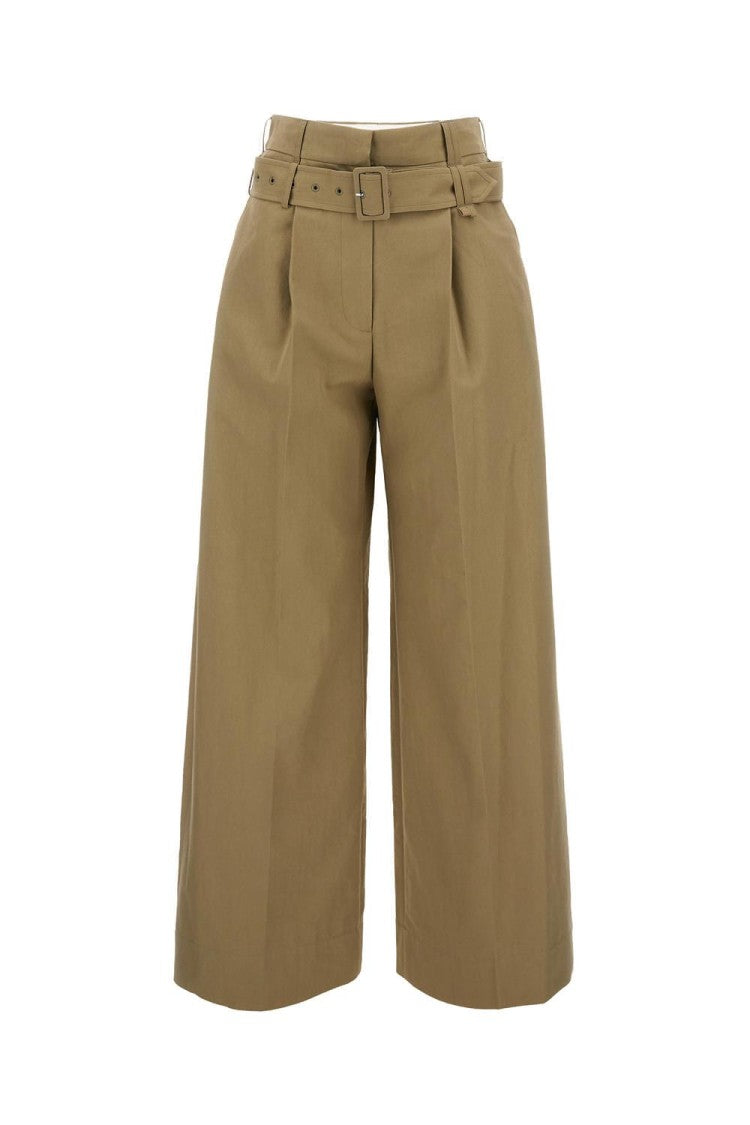 Simone Rocha Pleated Wide-Leg Trousers