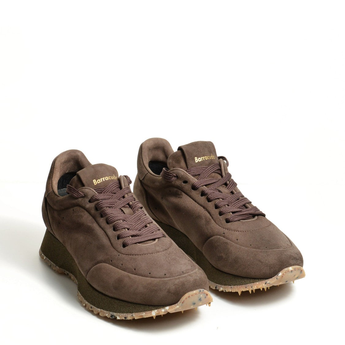 Barracuda Rocket Sneakers In Ebony Suede Washed