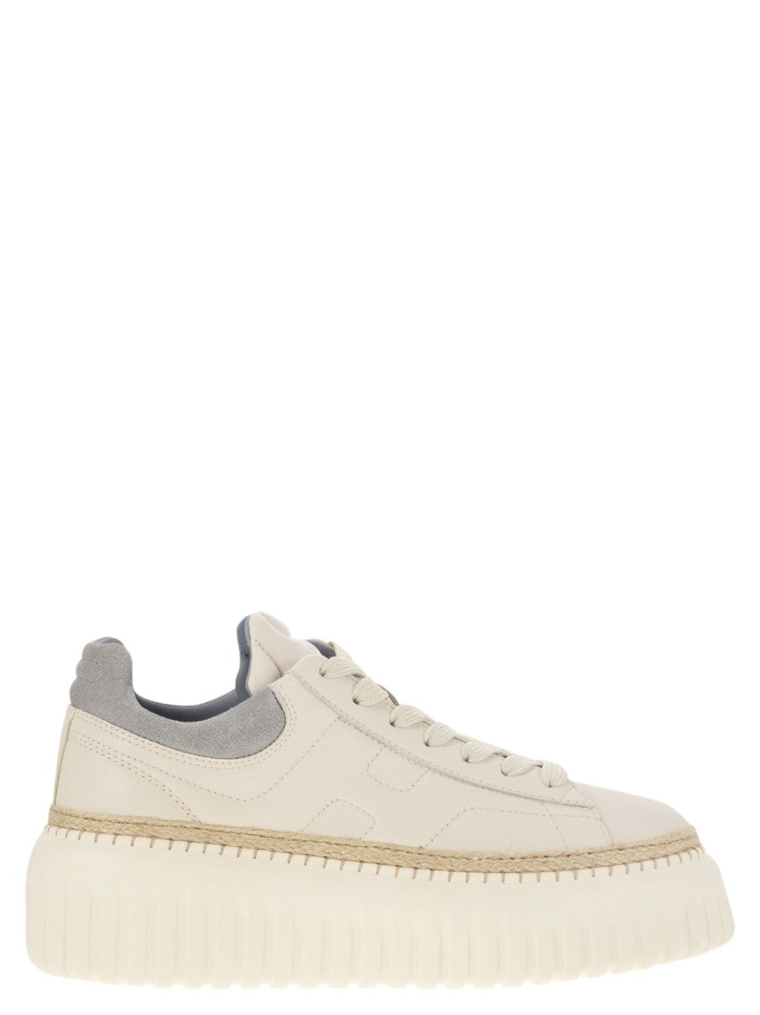 Hogan H-Stripes - Leather Trainers