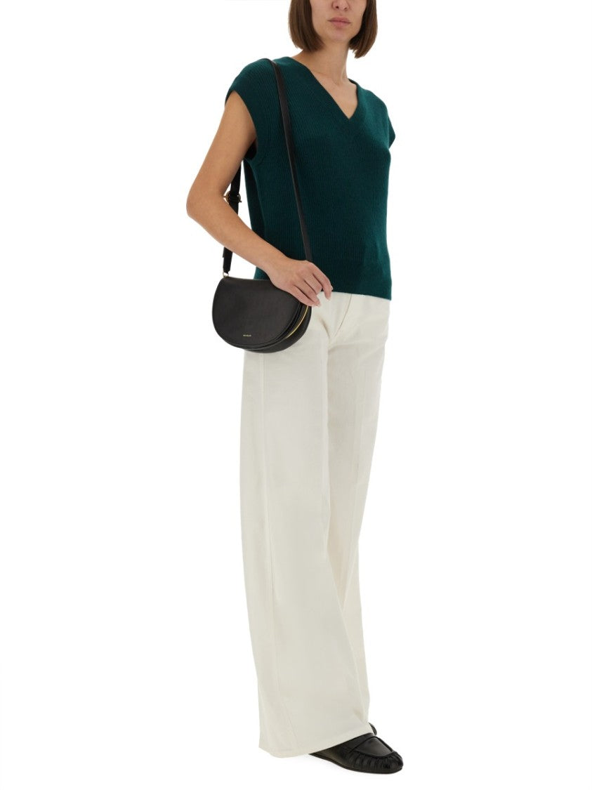Guest In Residence Ribbed Knit Vest