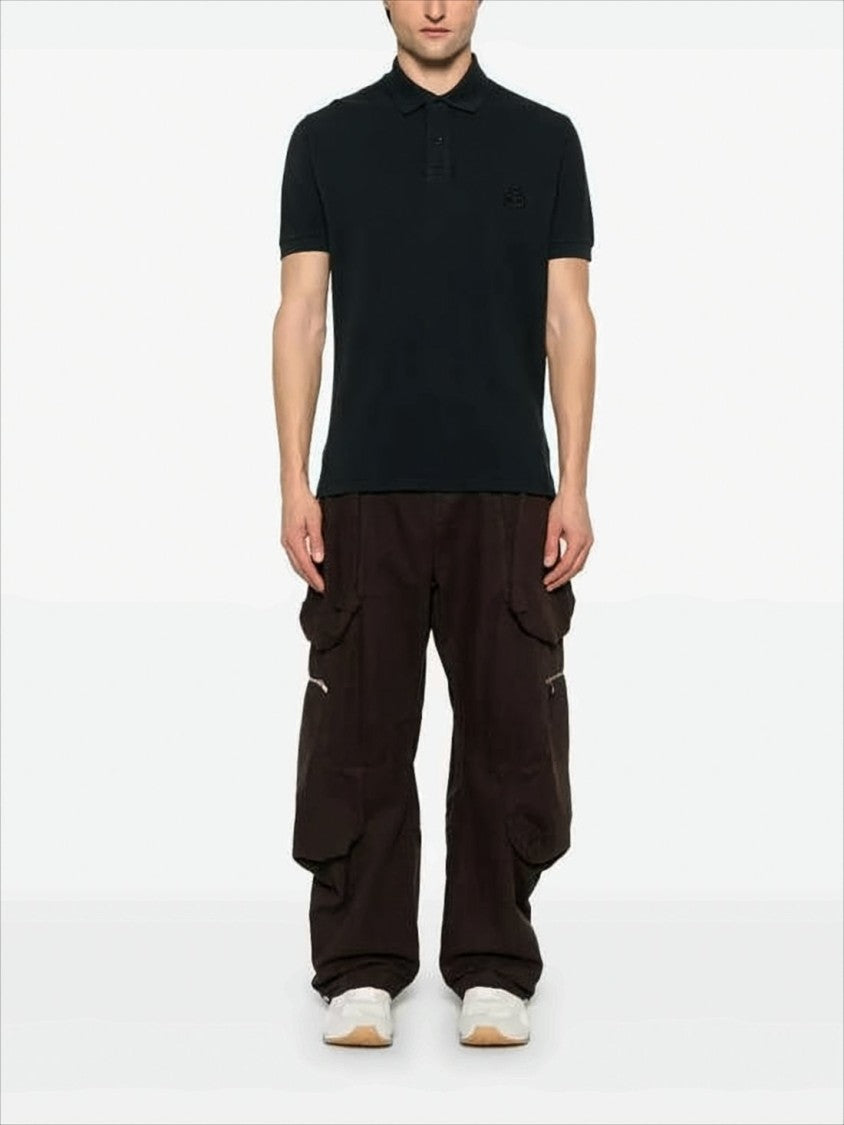 Isabel Marant Classic Short-Sleeve Polo Shirt With Embroidered Logo