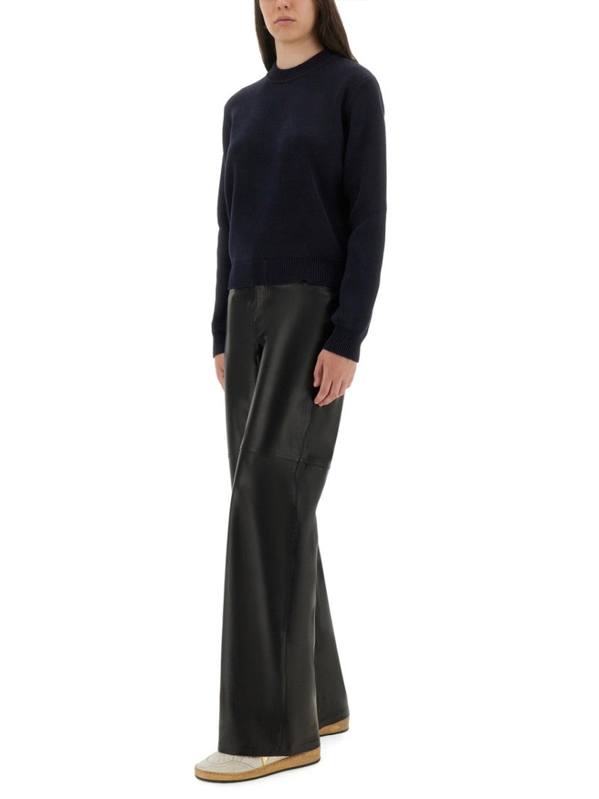 Golden Goose Classic Black Cotton Blend Sweater