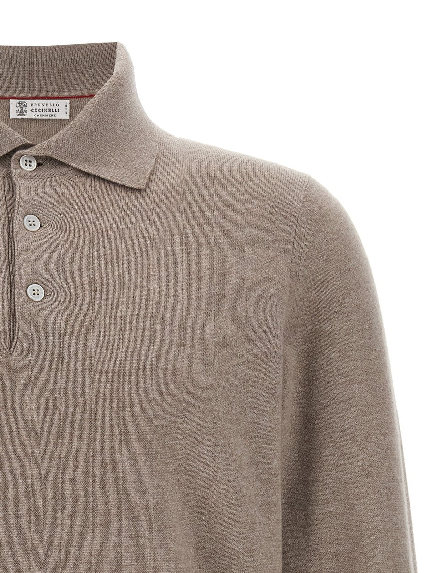 Brunello Cucinelli Cashmere Polo Shirt