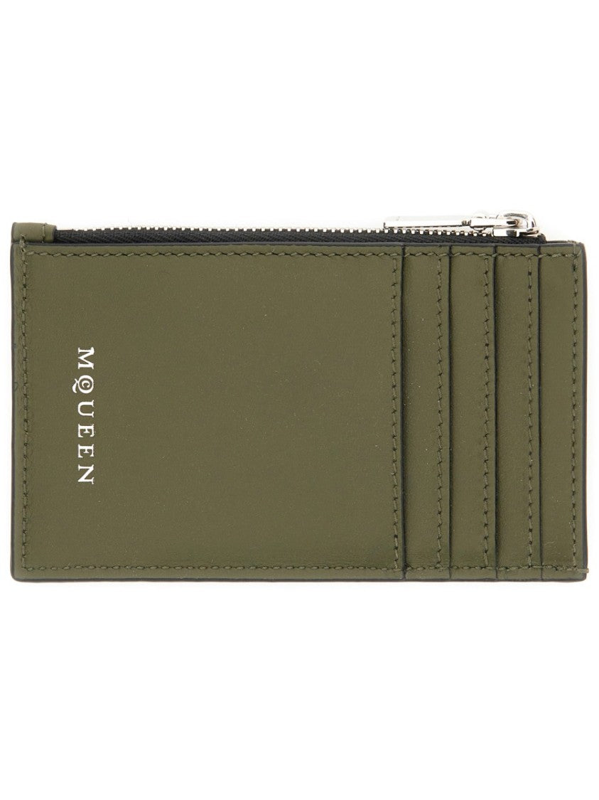 Alexander Mcqueen "Skull" Card Holder
