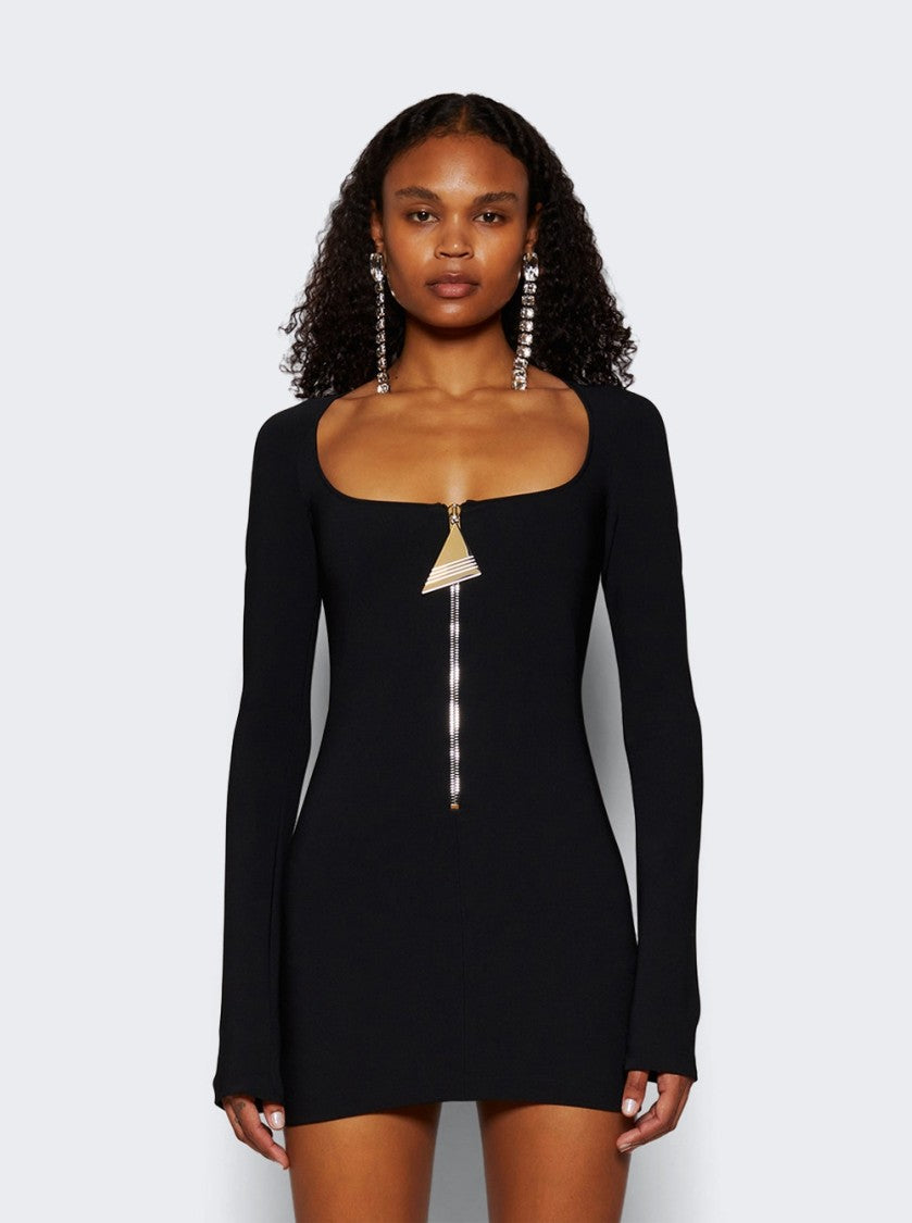 The Attico Mini Dress Black