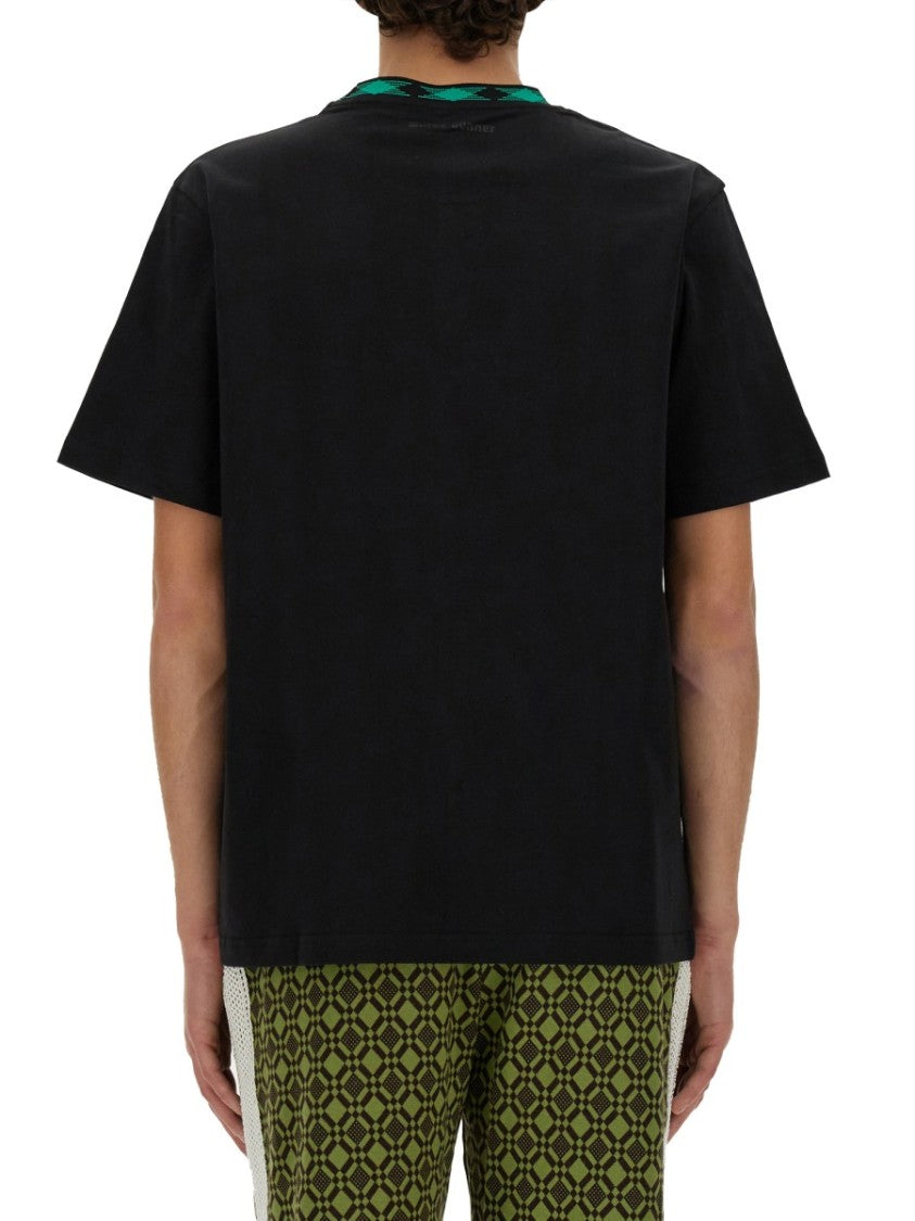 Wales Bonner Classic Graphic Print Cotton T-Shirt