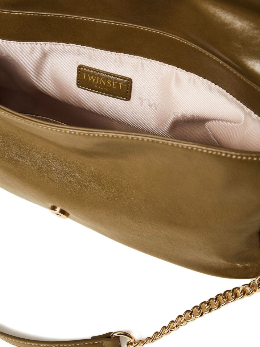 Twin-Set Structured Handbag With Sleek Silhouette