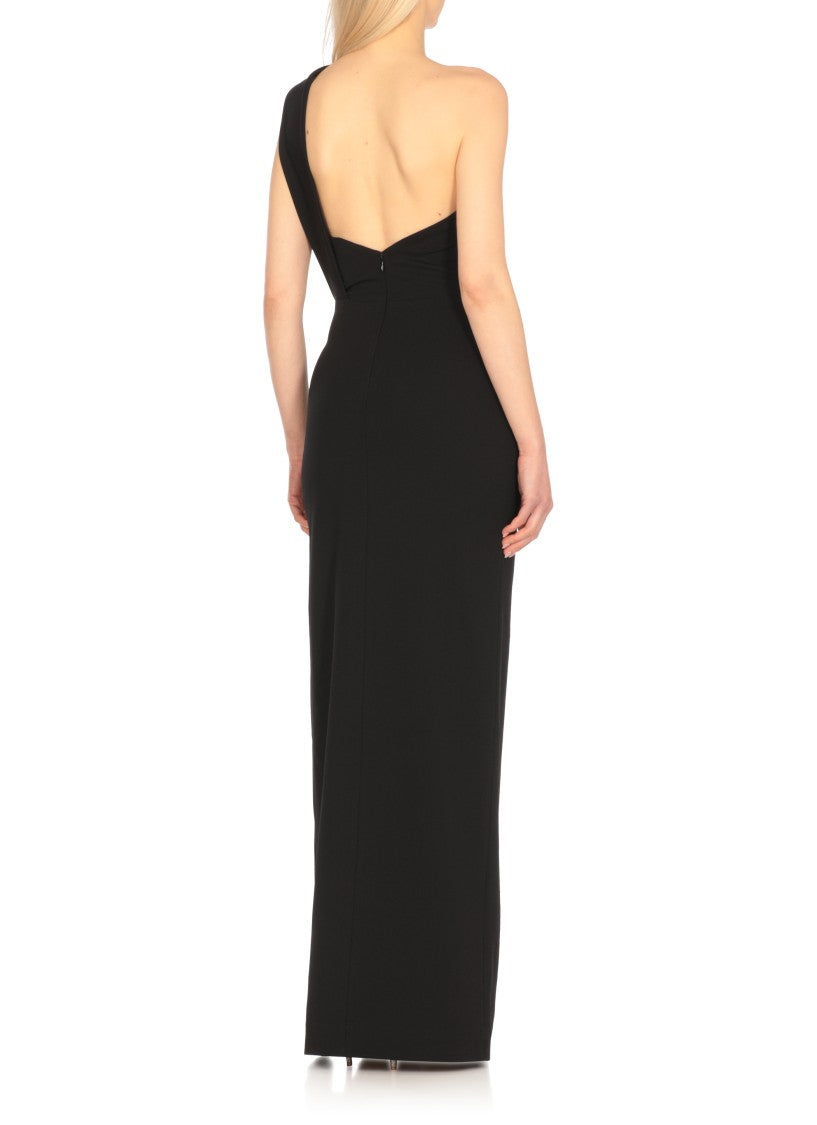 Solace London Black Lois Maxi Dress