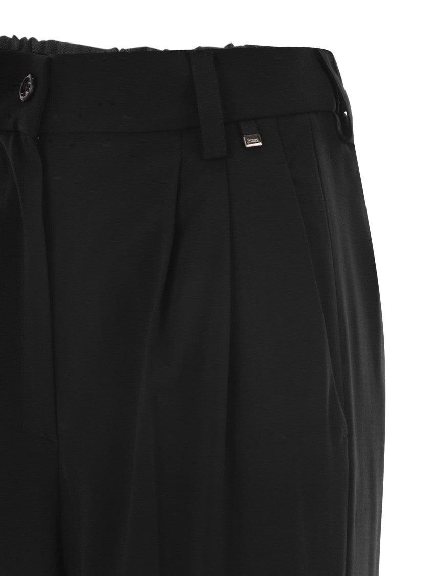 Herno Soft Wool Cargo Pants