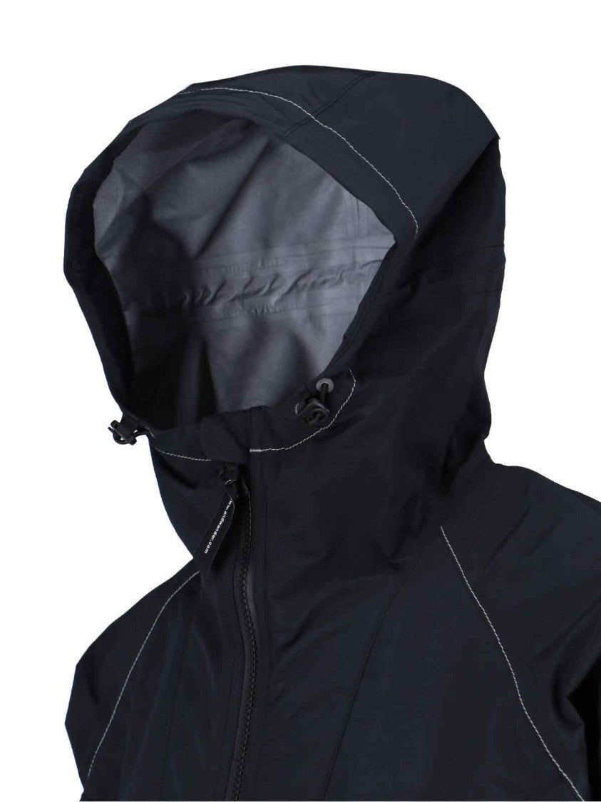 And Wander Zip Jacket, In Black Waterproof "Pertex Shield" Fabric