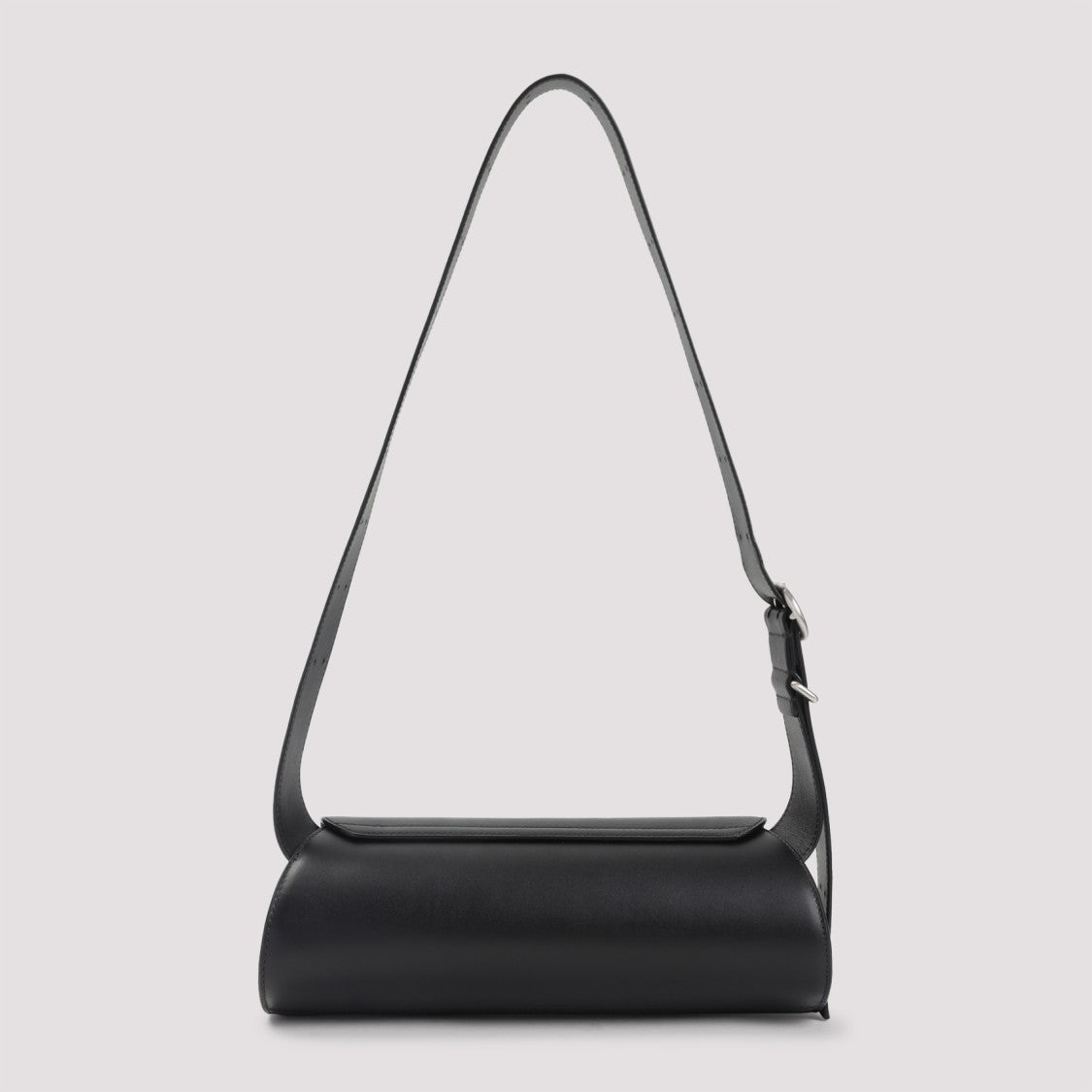 Jil Sander Black Lamb Leather Shoulder Bag