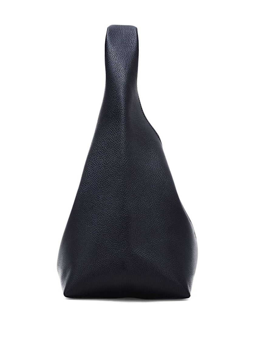 Marc Jacobs Soft Textured Leather Slouchy Bag With Rounded Handle