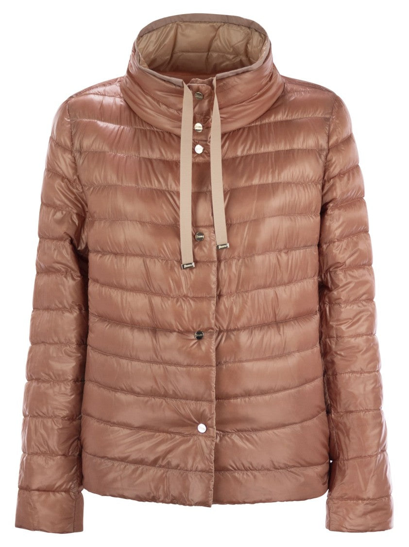 Herno Reversible Jacket In Ultralight Nylon