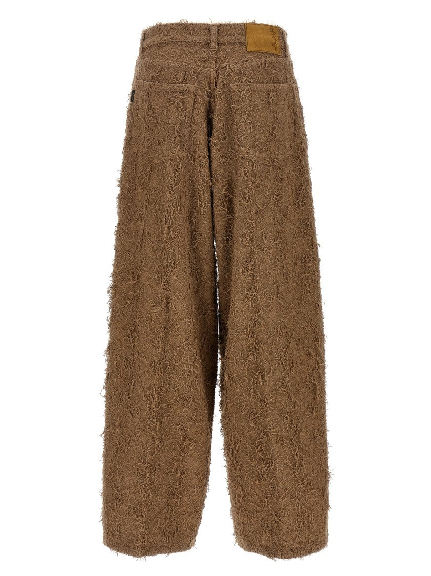 Haikure Becky Fur Denim' Jeans