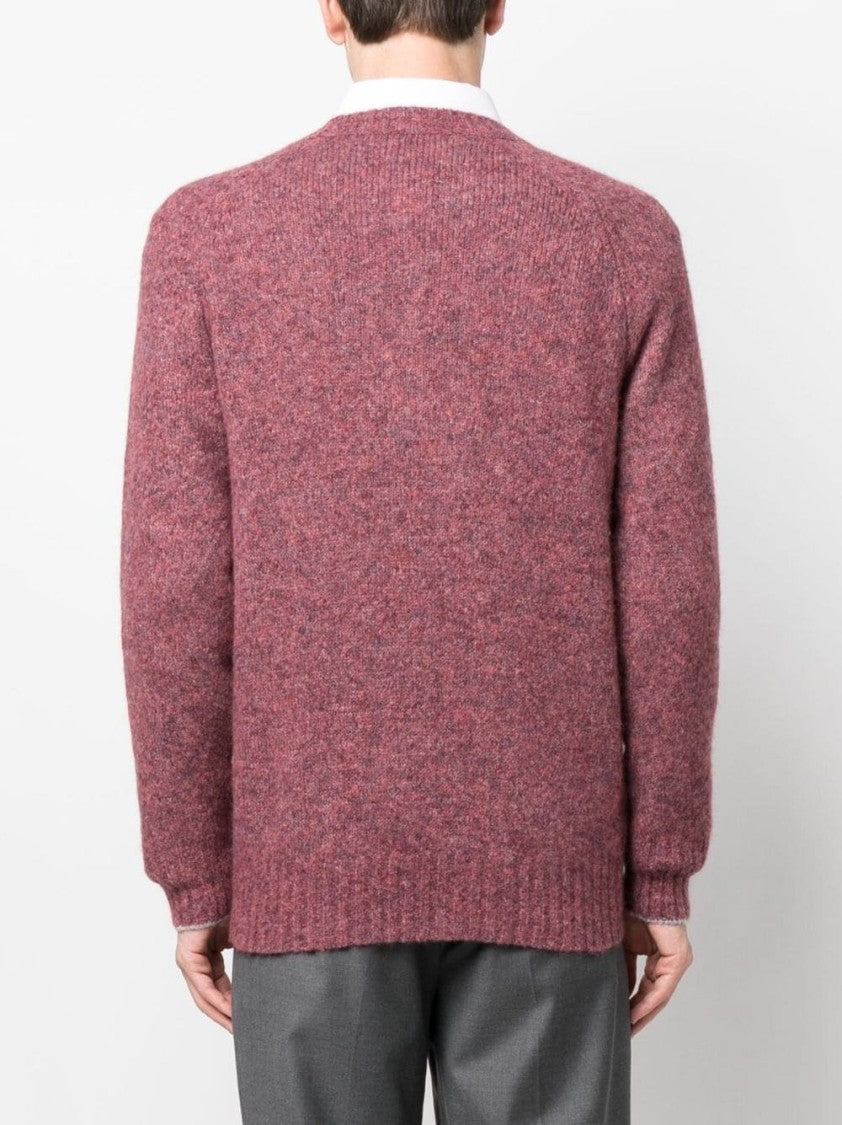 Brunello Cucinelli Crew Neck Knitwear With Blend Of Polyamide And Wool