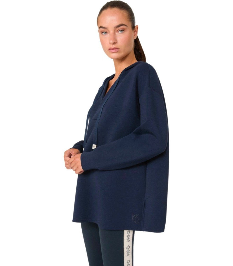 Max Mara Giallo Blue Hoodie