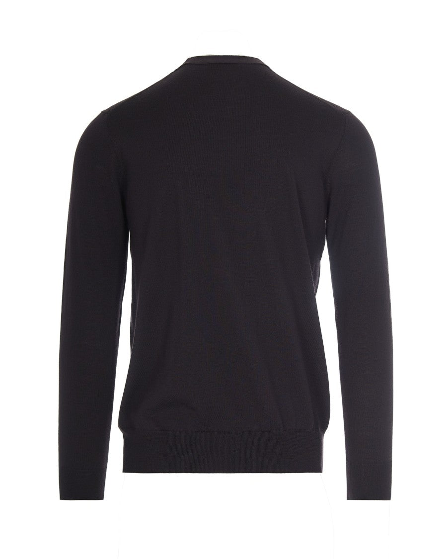 Paolo Pecora Brown Wool Sweater