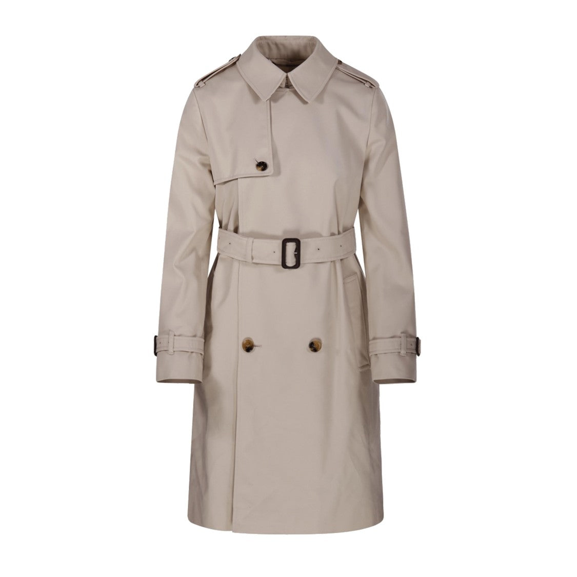 Burberry Brown Tailored Jacket With Double-Breasted Closure