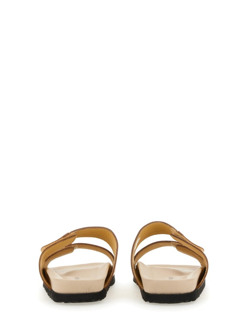 Palm Angels Sandal With Logo