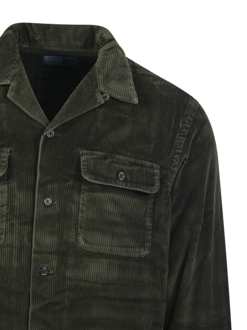 Polo Ralph Lauren Textured Long-Sleeve Corduroy Shirt
