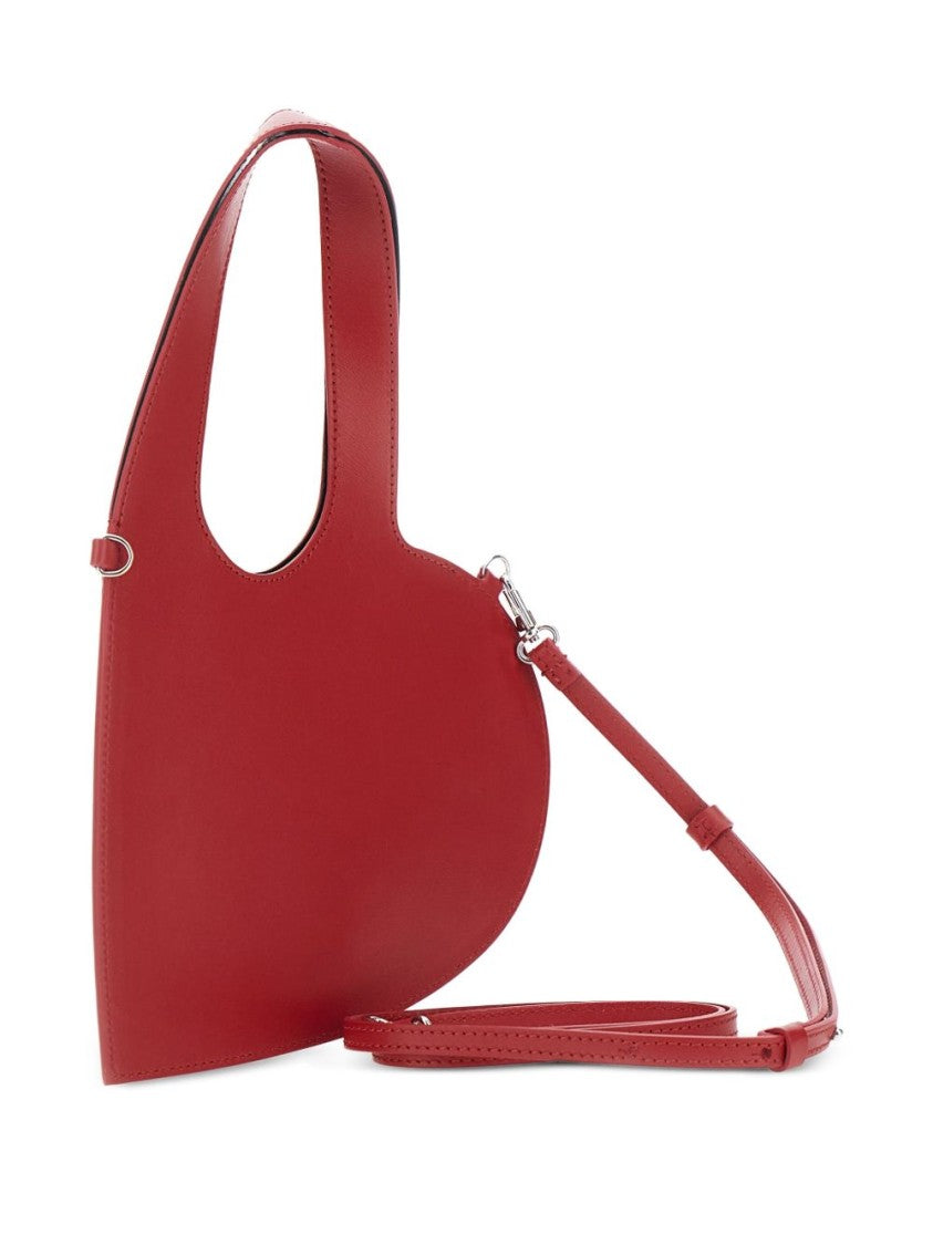 Coperni Mini Heart Tote Bag With Structured Handles