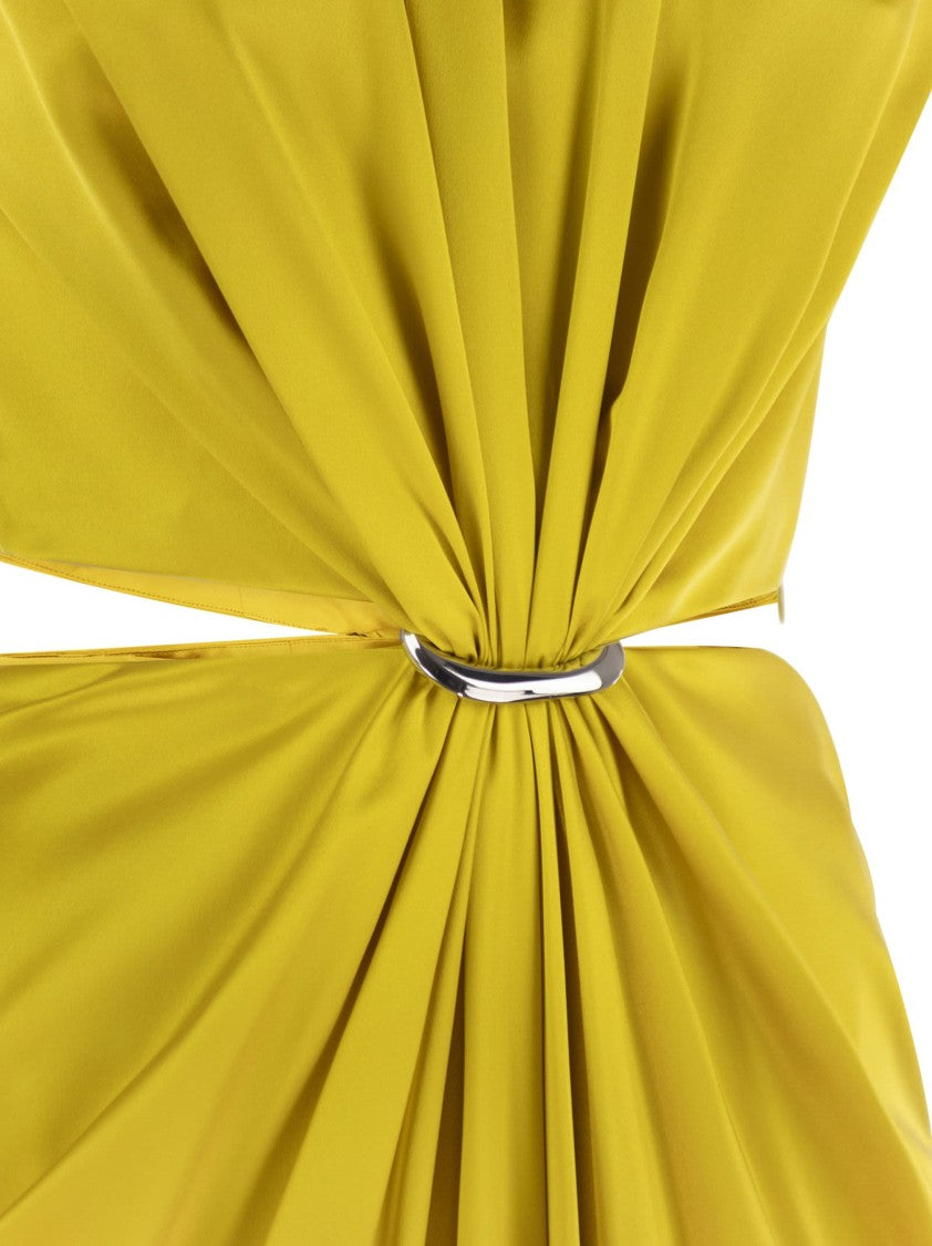 Max Mara Panaro - Silk Satin Hourglass Dress