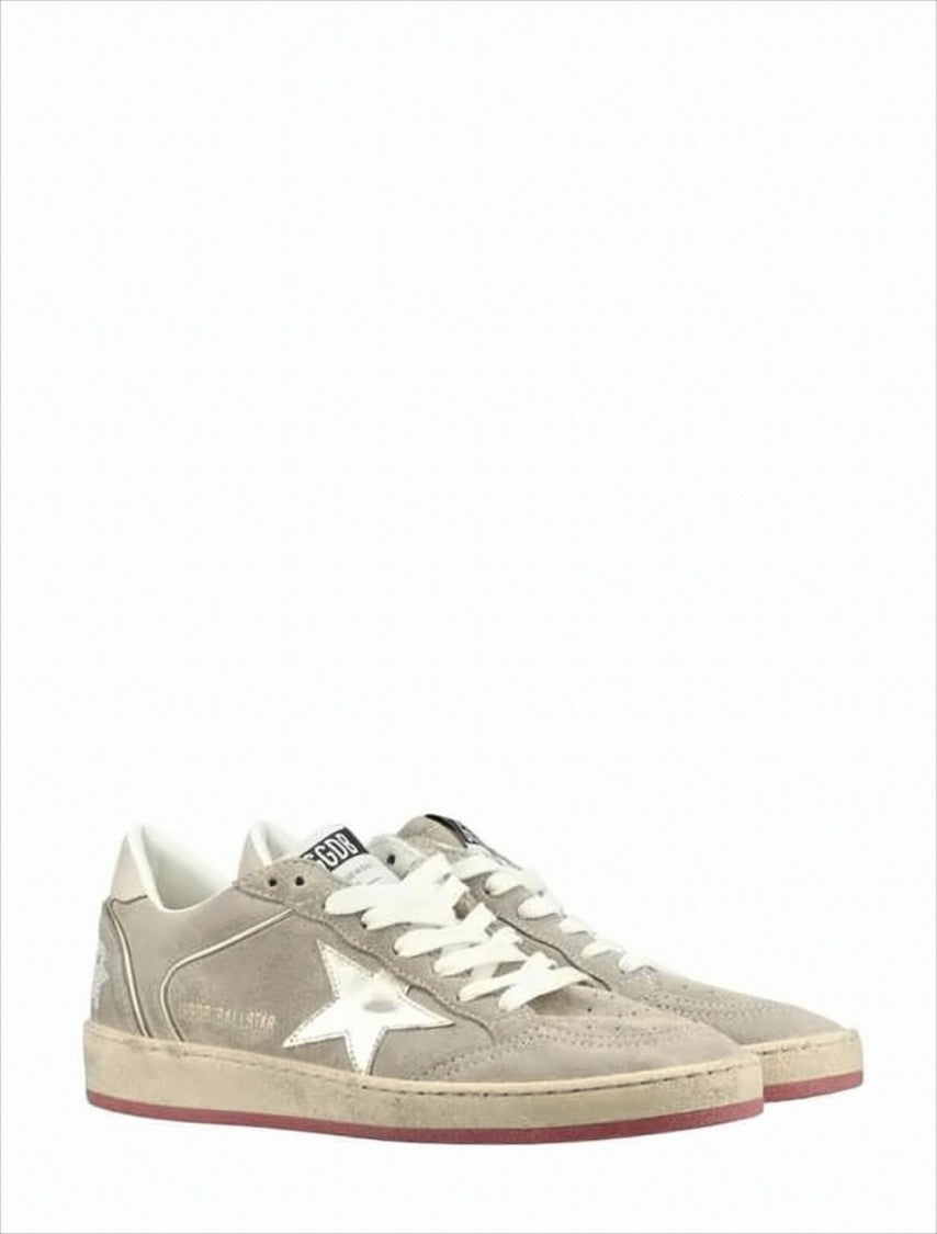 Golden Goose Distressed Suede Low-Top Sneakers
