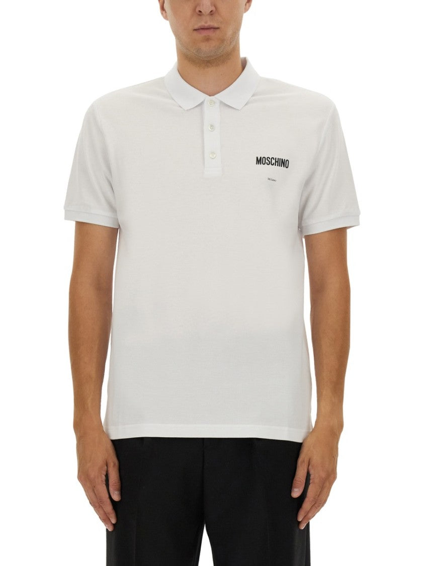 Moschino Cotton Pique Polo