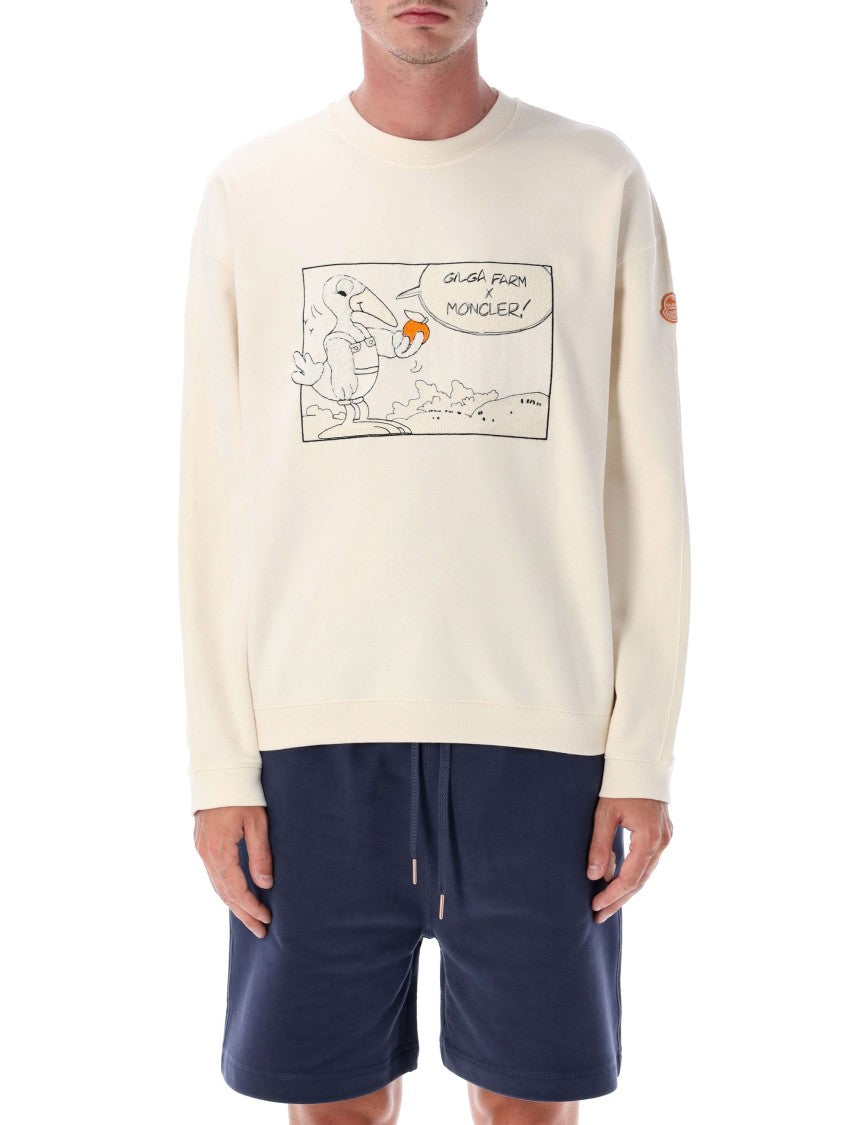 Moncler X Donald Glover Relaxed Fit Crew Neck Sweatshirt