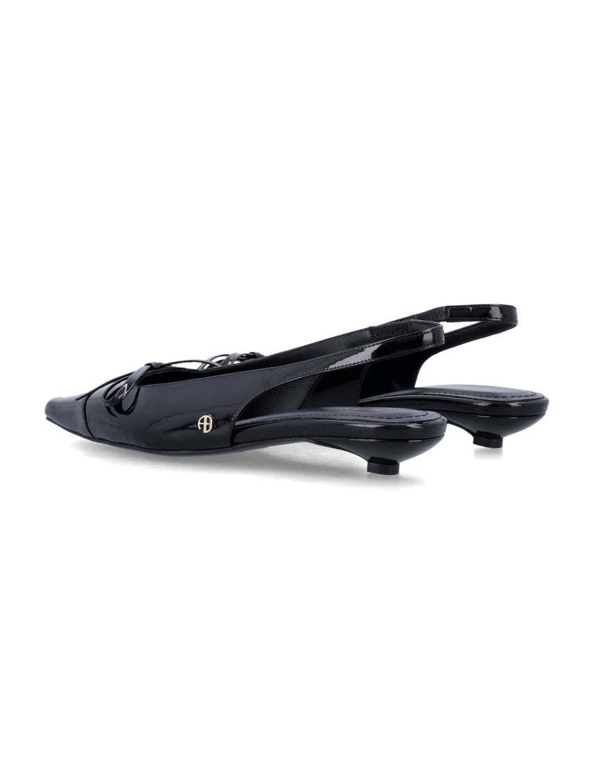 Anine Bing Zoey Ribbon Sling Back