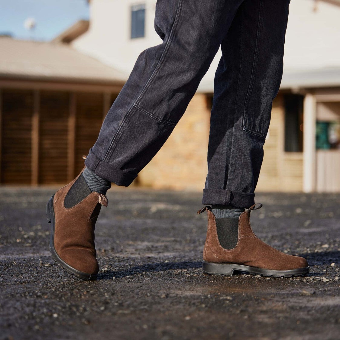 Blundstone Brown Suede Blundstone Ankle Boot