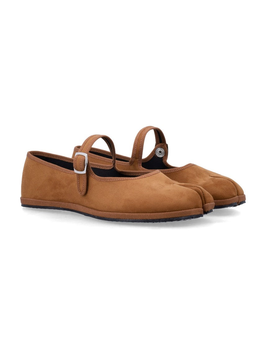 Drogheria Crivellini Fu-Tabi Mary Jane Suede Flats