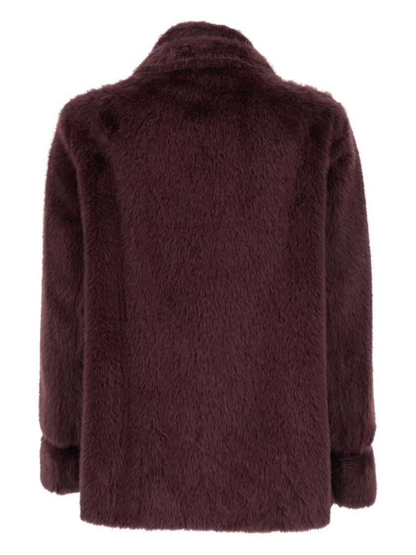 Twin-Set Double-Breasted Short Coat