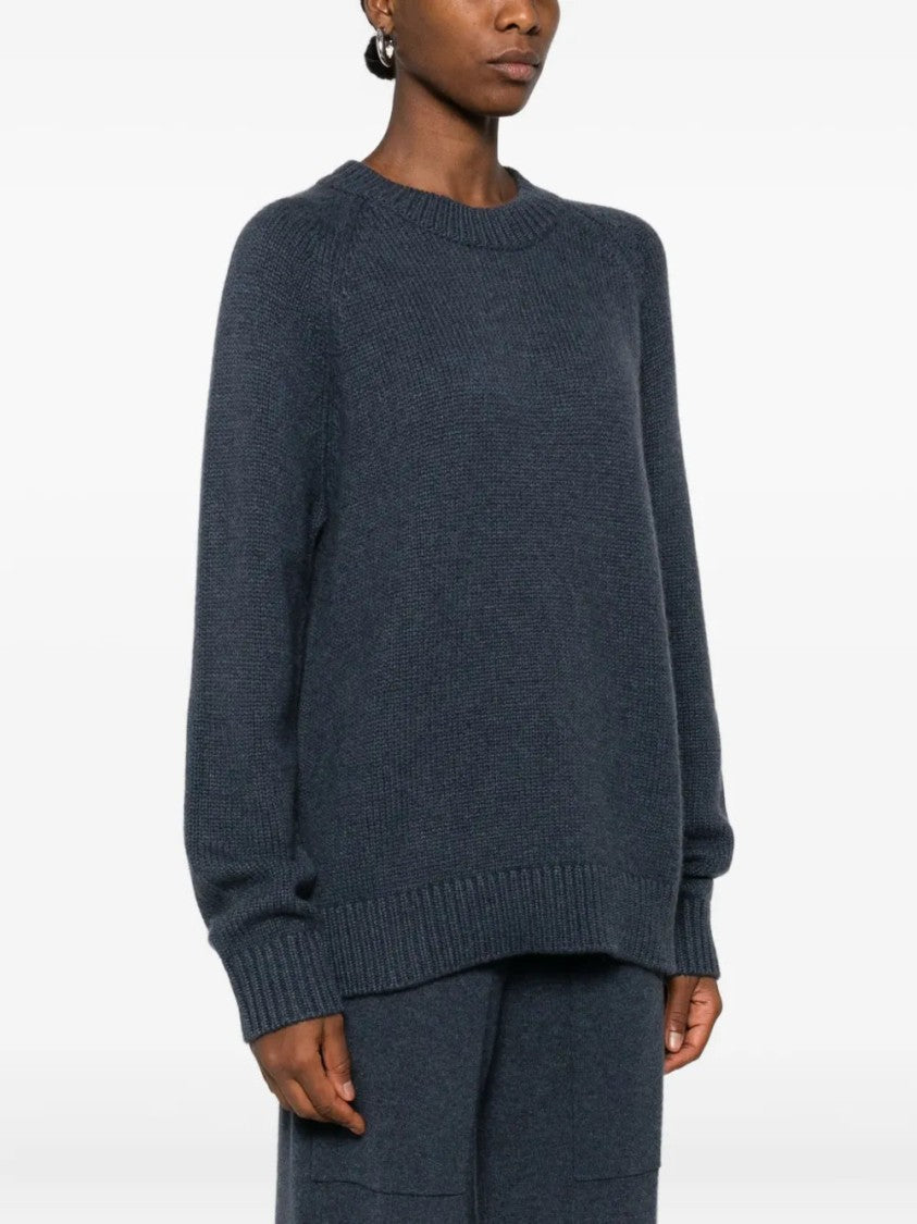 Lisa Yang Raglan-Sleeve Cashmere Sweater