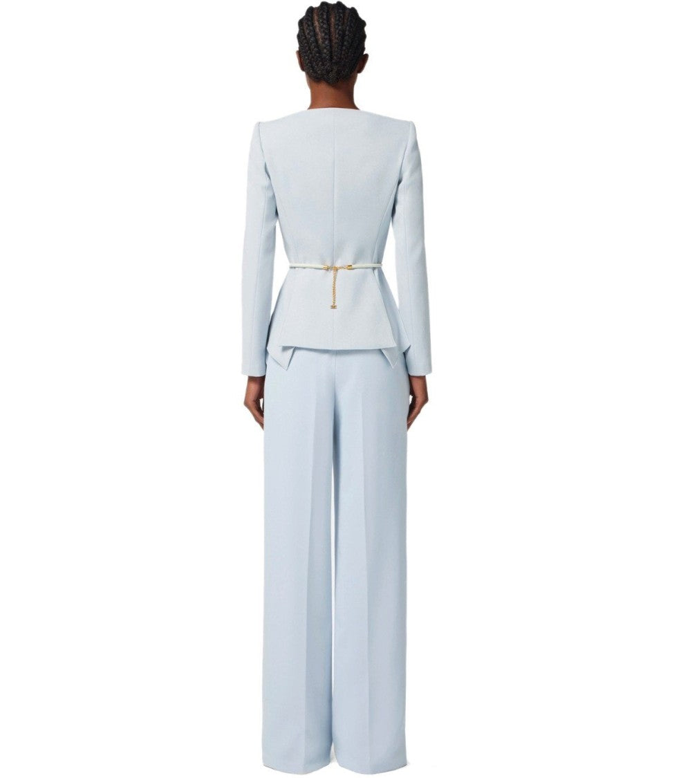 Elisabetta Franchi Starlight Belted Blazer