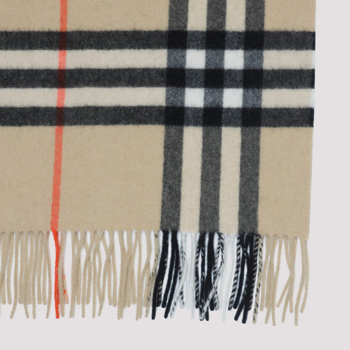 Burberry Beige Cashmere Scarf