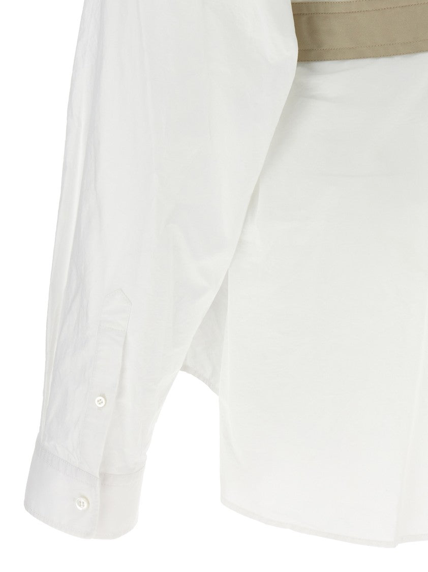 Balenciaga Wrinkled Cotton Shirt