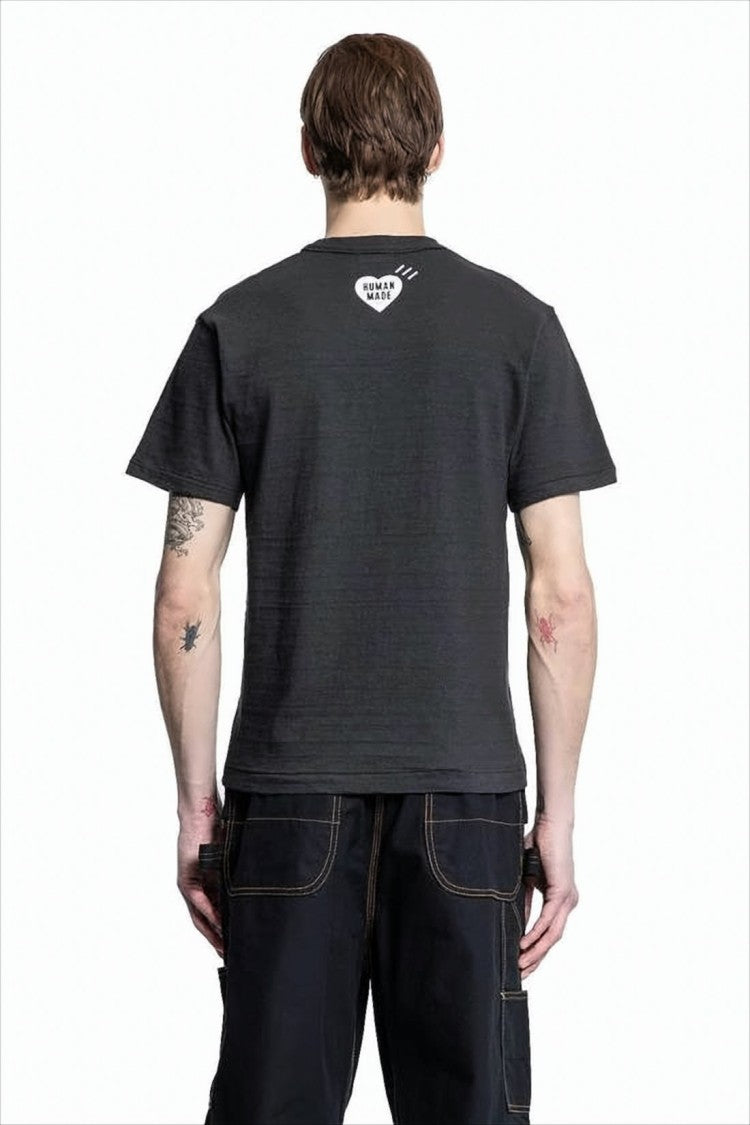 Humanmade Short-Sleeve Crew Neck T-Shirt With Bold Graphic Print