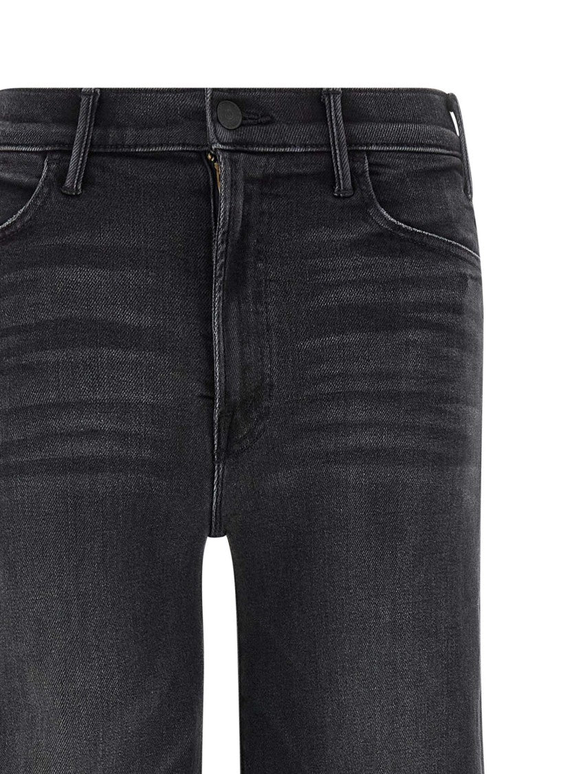Mother The Hustler Roller Sneak' Jeans
