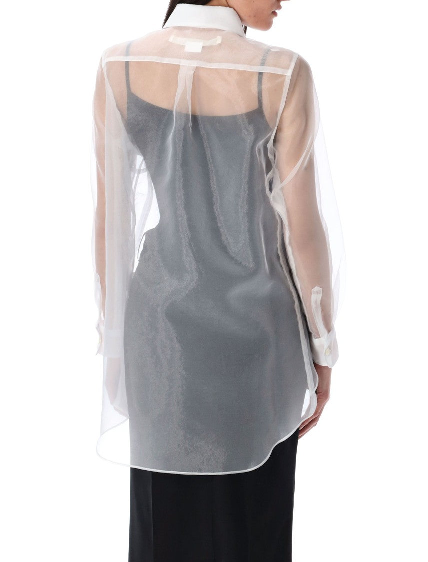 Comme Des Garçons Organza Poly Shirt