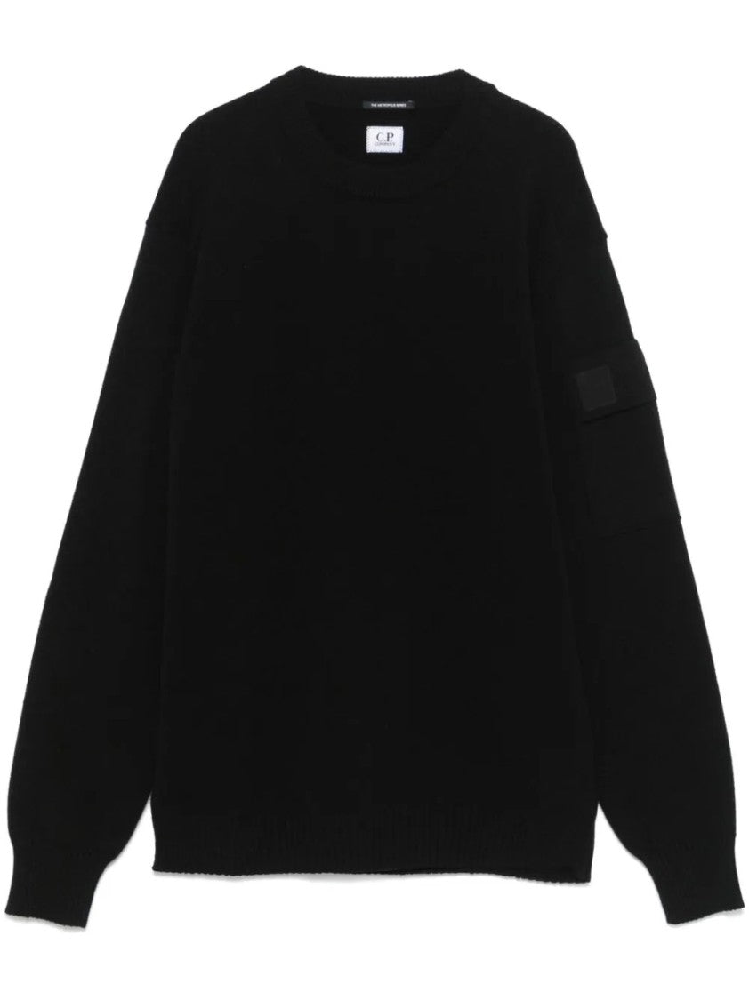 C.P. Company Metropolis Extra Fine Merino Wool Crewneck Sweater