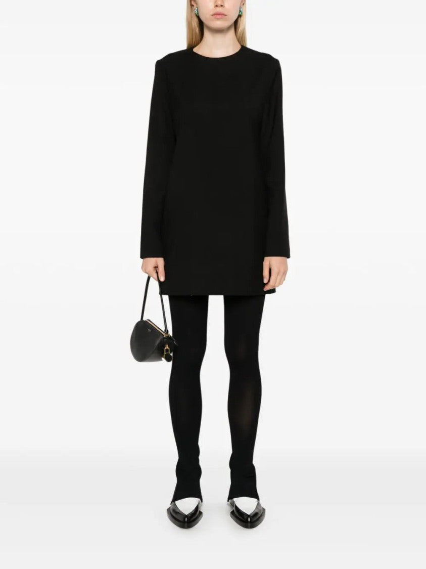 Ami Long-Sleeve Mini Dress