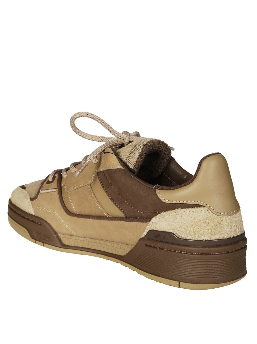 Axel Arigato Layered Clay Sneakers With Suede