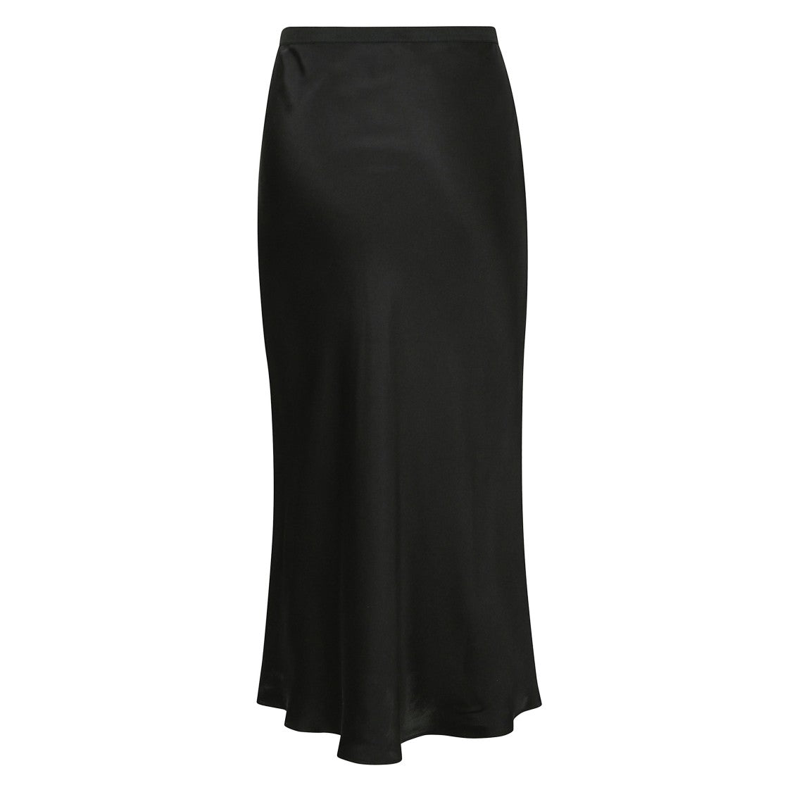 Anine Bing Fluid Silk Maxi Skirt With High Waist