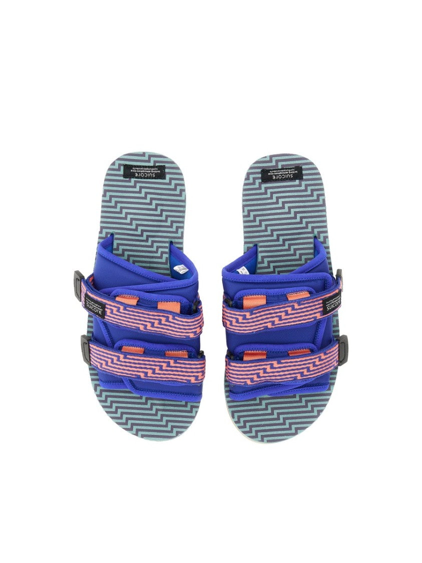 Suicoke Padded Nylon Slipper With Adjustable Straps