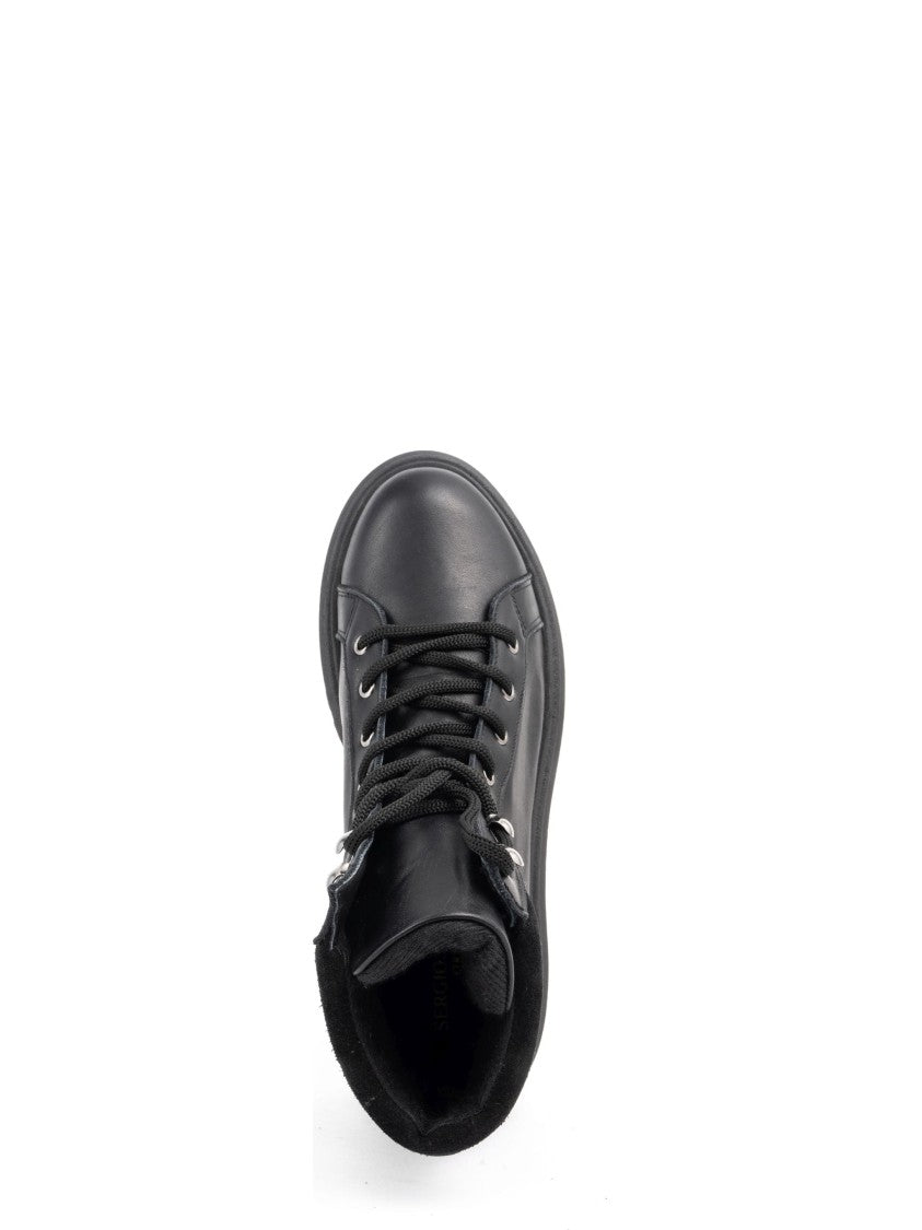 Sergio Moretti Lace-Up Ankle Boots
