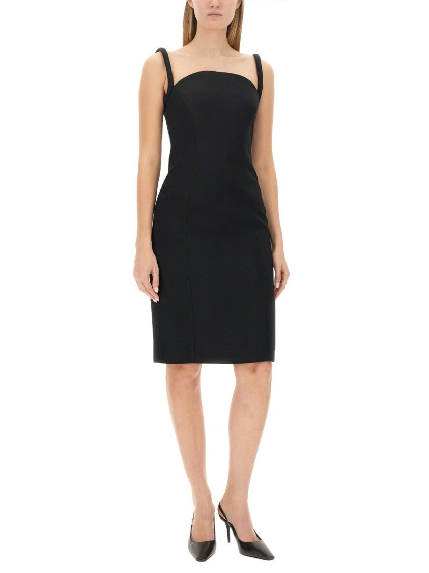Versace Rolled Midi Dress