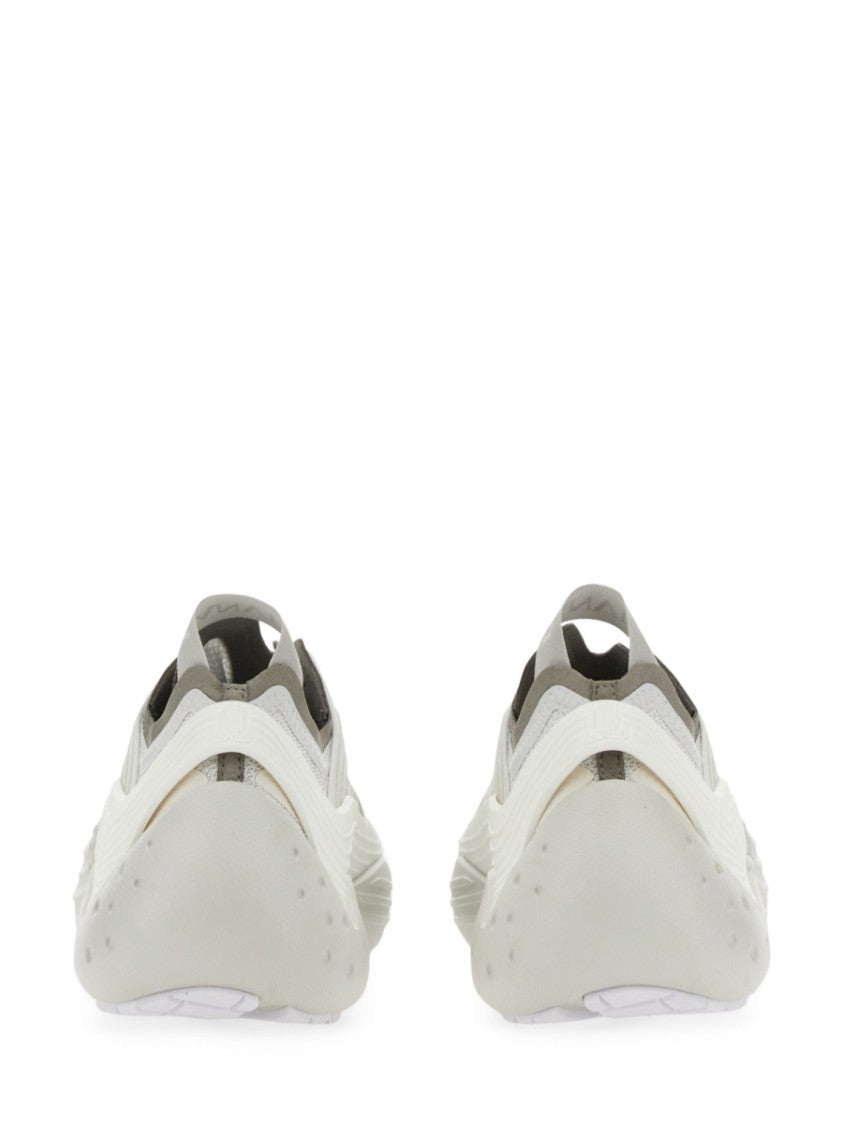 Lanvin Flash-X Mesh Upper Sneakers With Textured Panels