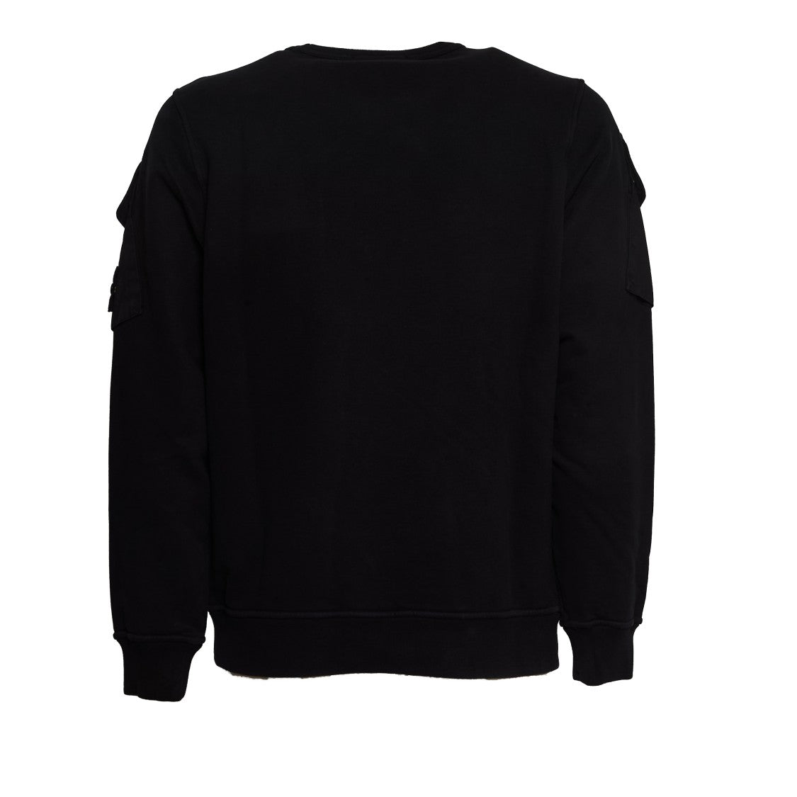 Stone Island Brushed Organic Cotton Fleece Crewneck Sweatshirt