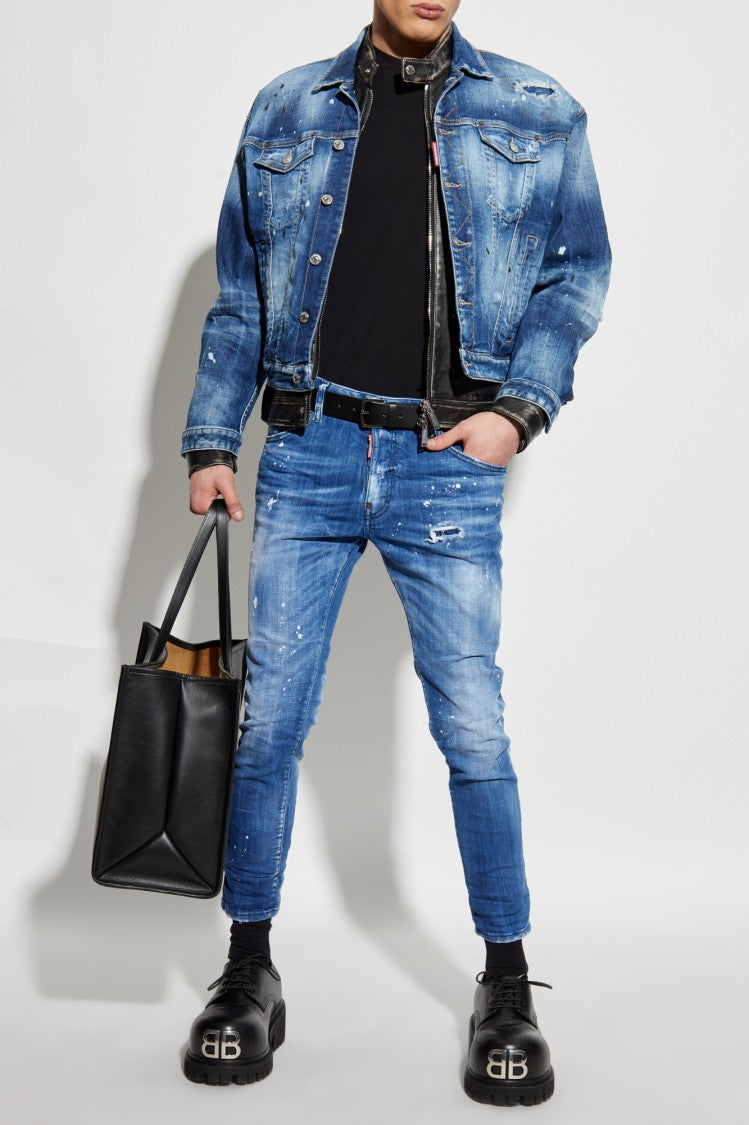 Dsquared2 Appliqué Black T-Shirt